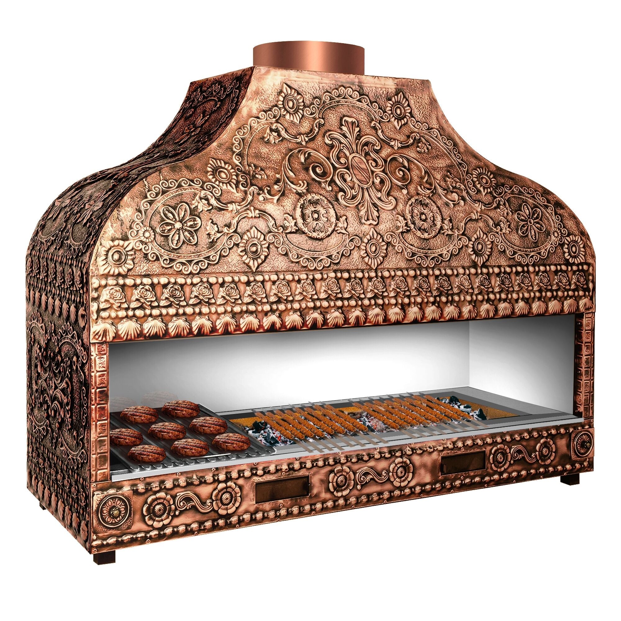 Copper Grill - 1500mm - Off